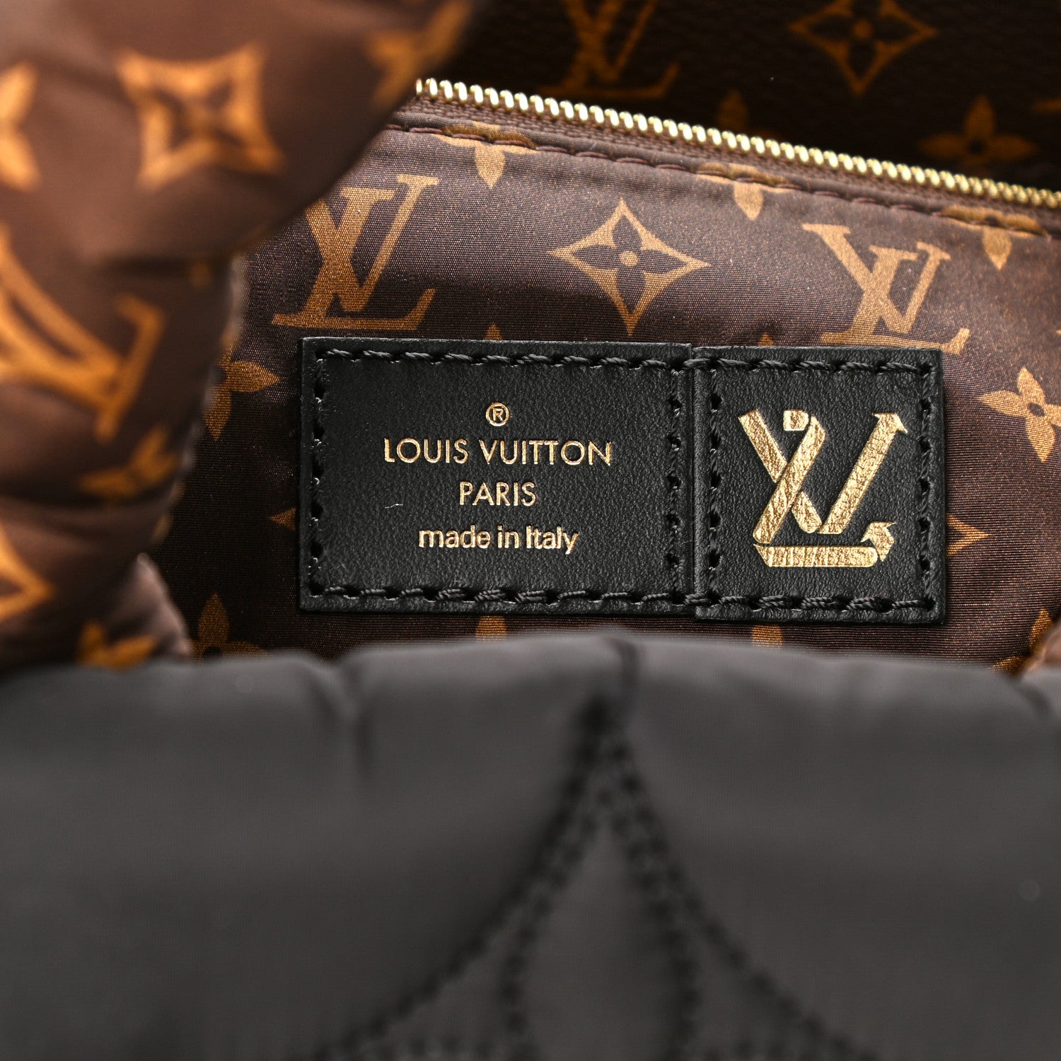 Louis Vuitton Econyl Monogram Pillow Giant Onthego MM Black 6 of 7