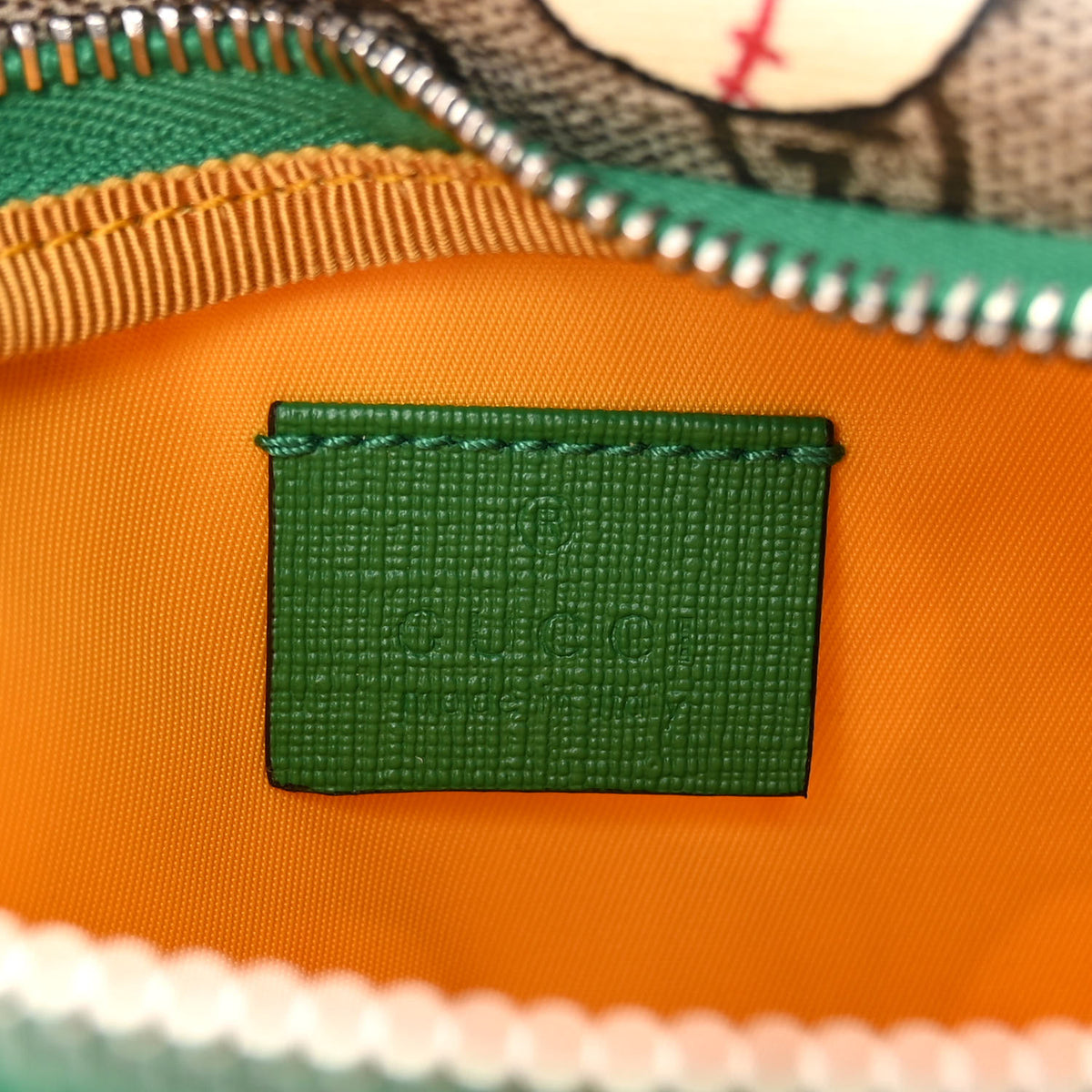 Gucci GG Supreme Monogram Baseballs Web Childrens Belt Bag 6 of 10