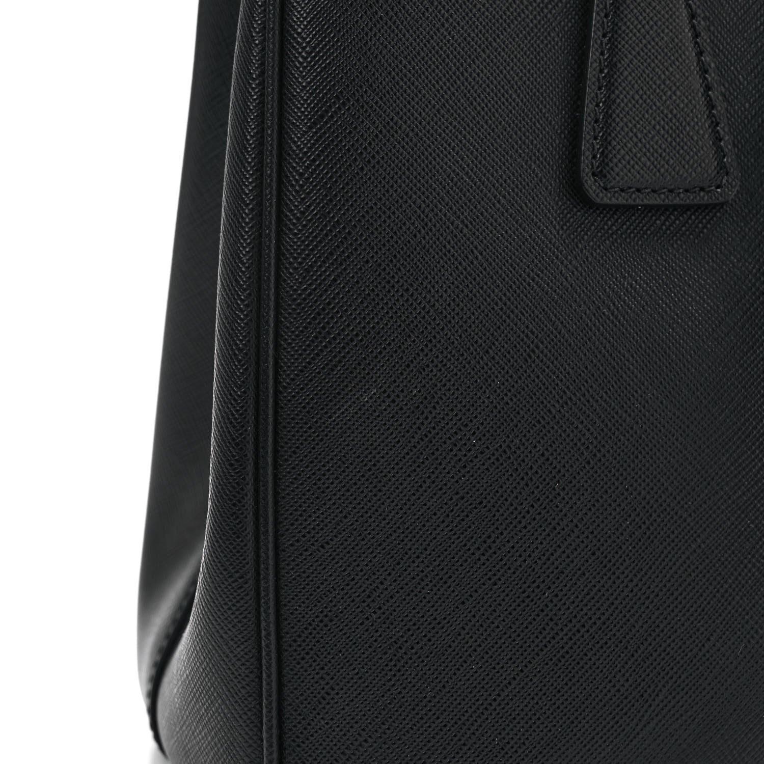 Prada Saffiano Small Galleria Double Zip Tote Black 10 of 10