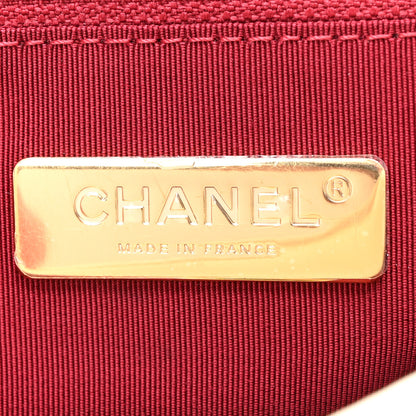 Chanel Lambskin Quilted Medium Chanel 19 Flap White 5 of 9