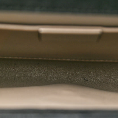 Gucci Velvet Crystal Interlocking Clutch Black 10 of 11