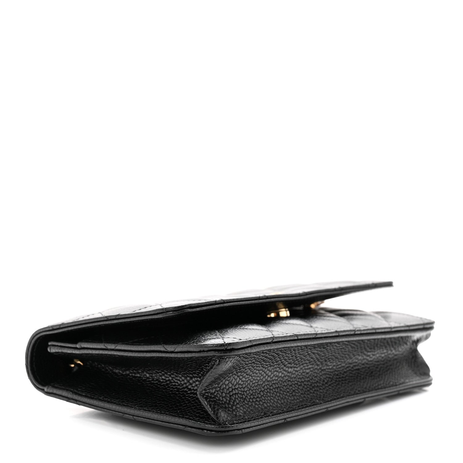 Chanel Caviar Quilted Wallet on Chain WOC Black 4 of 12