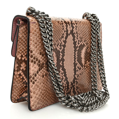 Gucci SnakeskinCrystal Mini Dionysus Shoulder Bag Pastel Pink 3 of 10