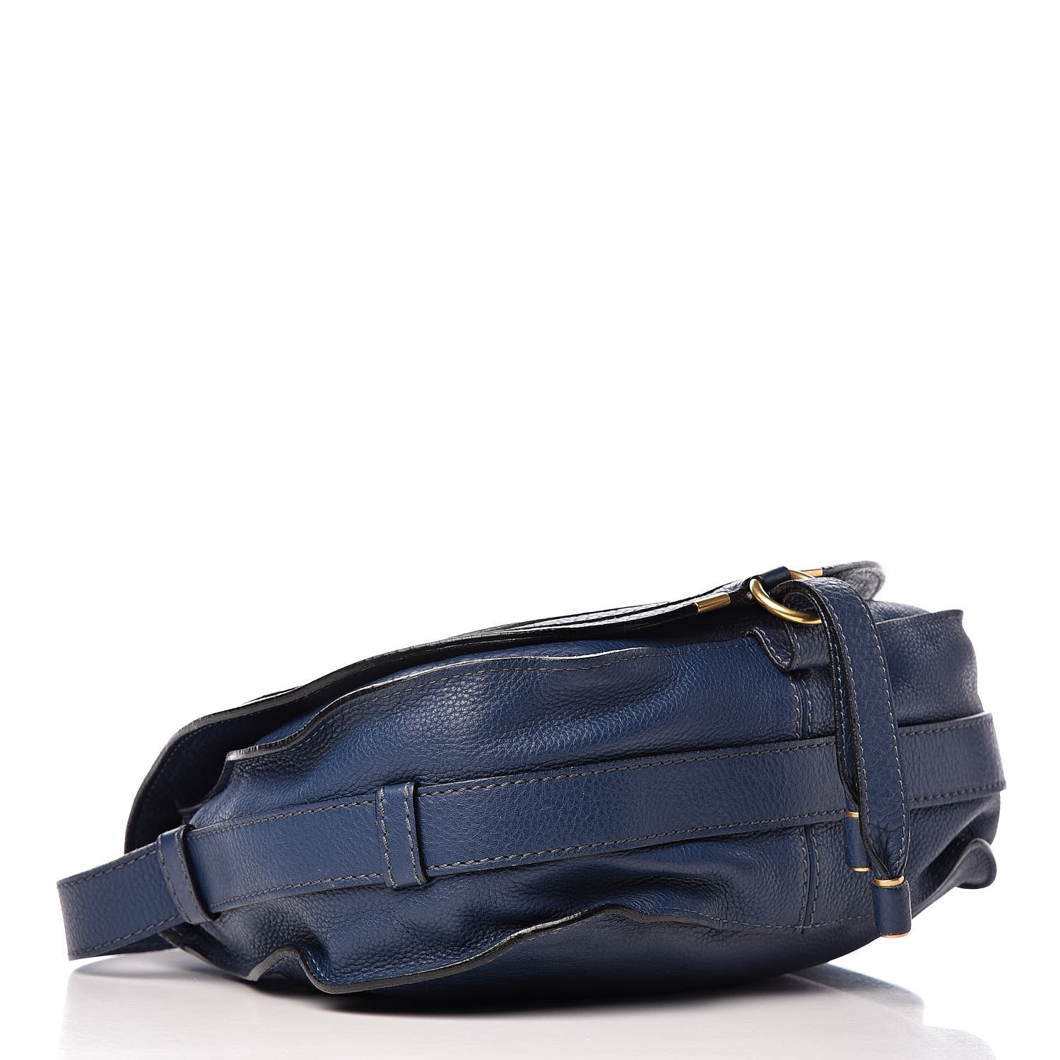 Chloe Calfskin Medium Marcie Round Crossbody Bag Royal Navy 4 of 14