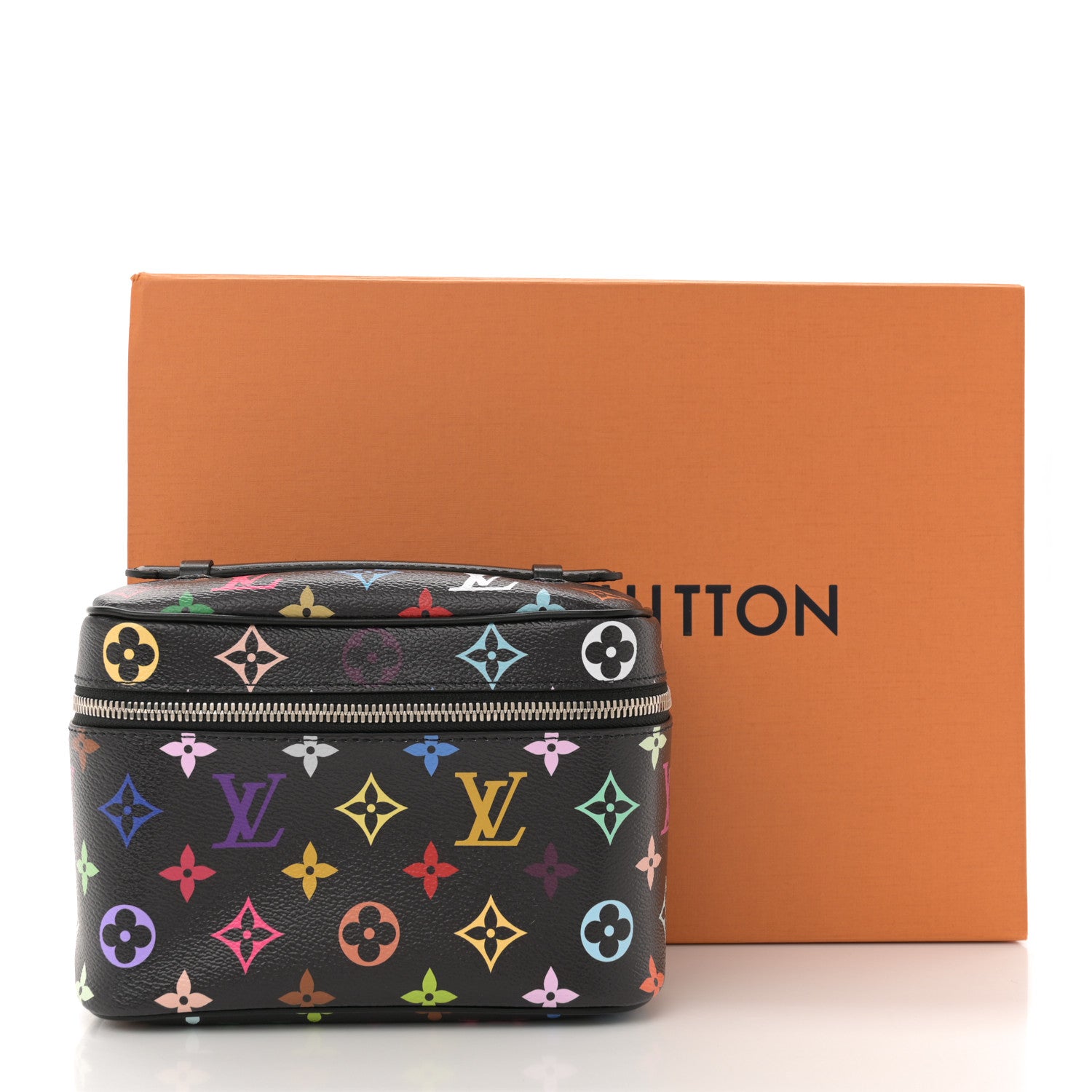 Louis Vuitton LV X TM Monogram Multicolor Nice Mini Black 7 of 7
