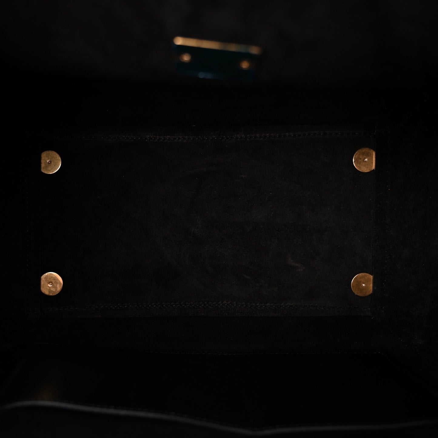 Grained Calfskin Mini Belt Bag Black