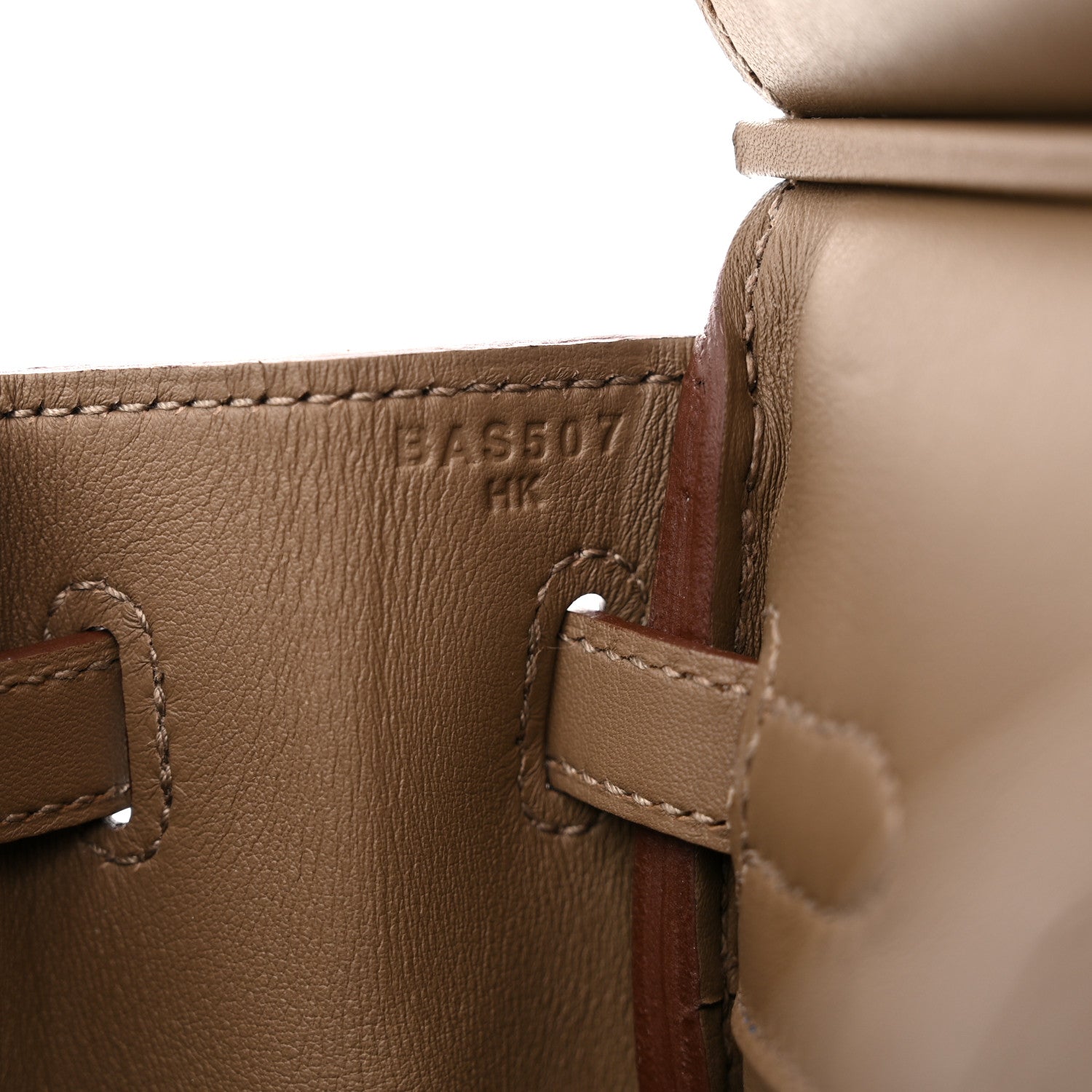 Hermes Veau Doblis Swift Grizzly Birkin 25 Gris Caillou Etoupe 7 of 11