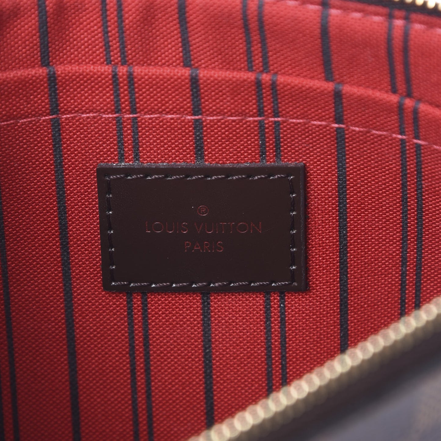 Damier Ebene Neverfull MM GM Pochette