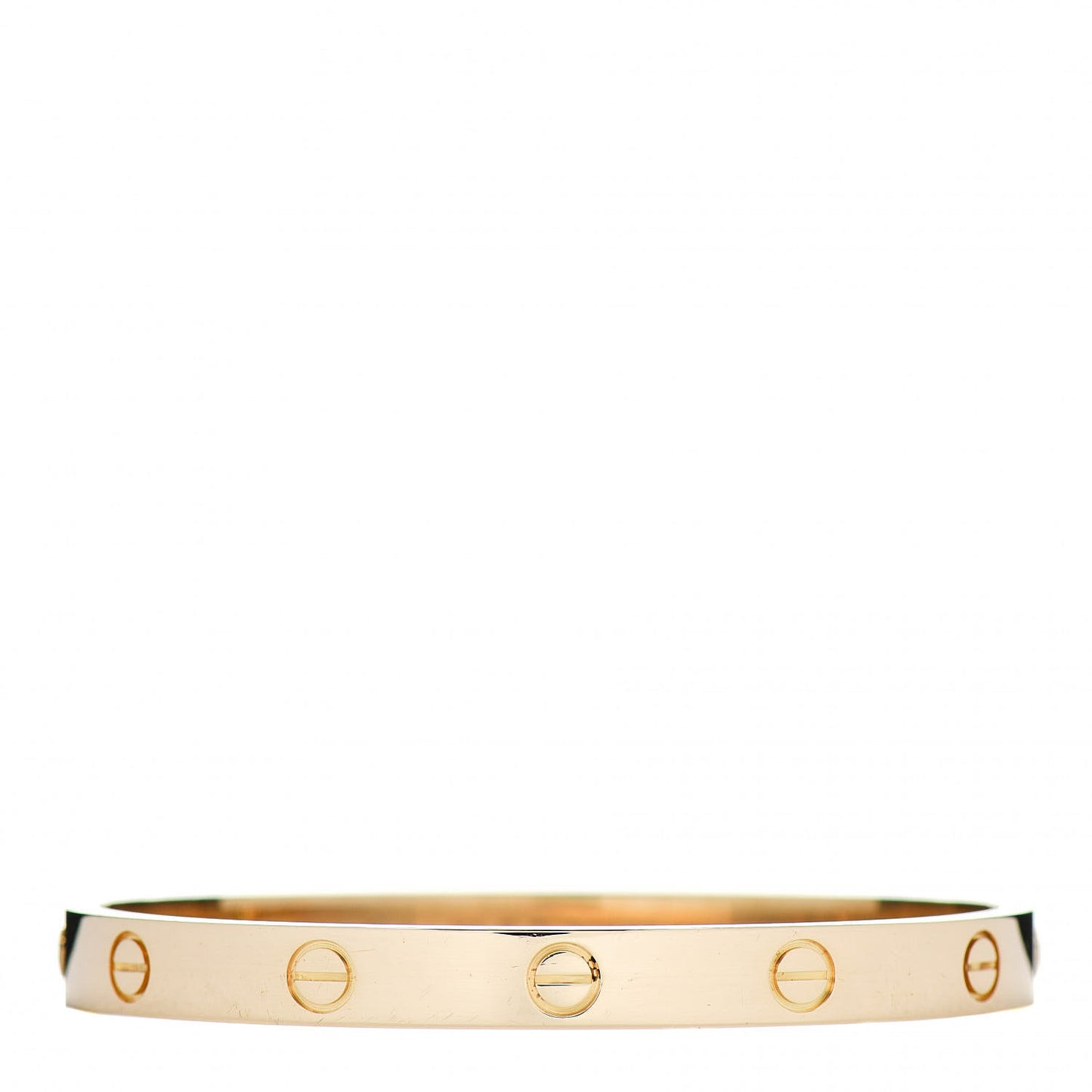 18K Yellow Gold LOVE Bracelet 17