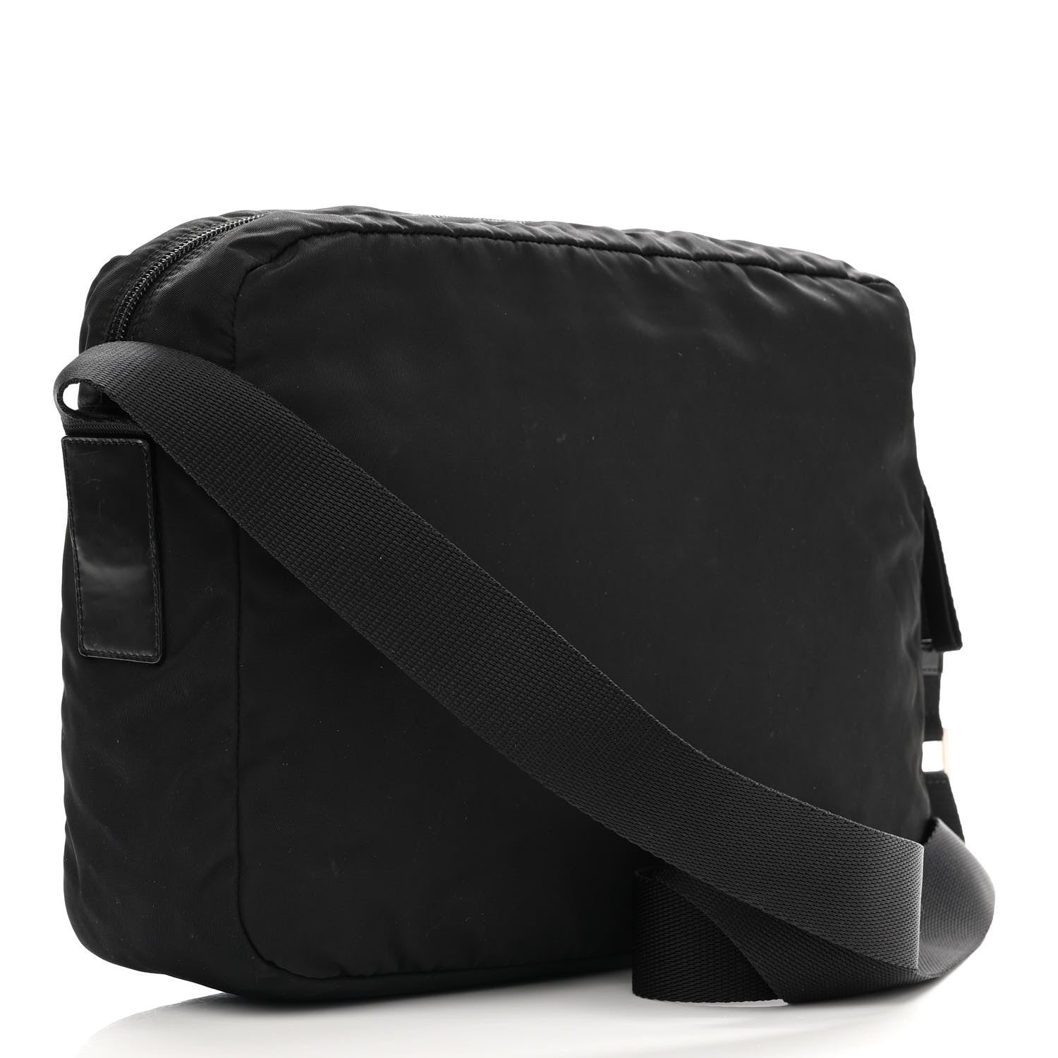 Prada Nylon Tessuto Vela Crossbody Bag Black 3 of 15