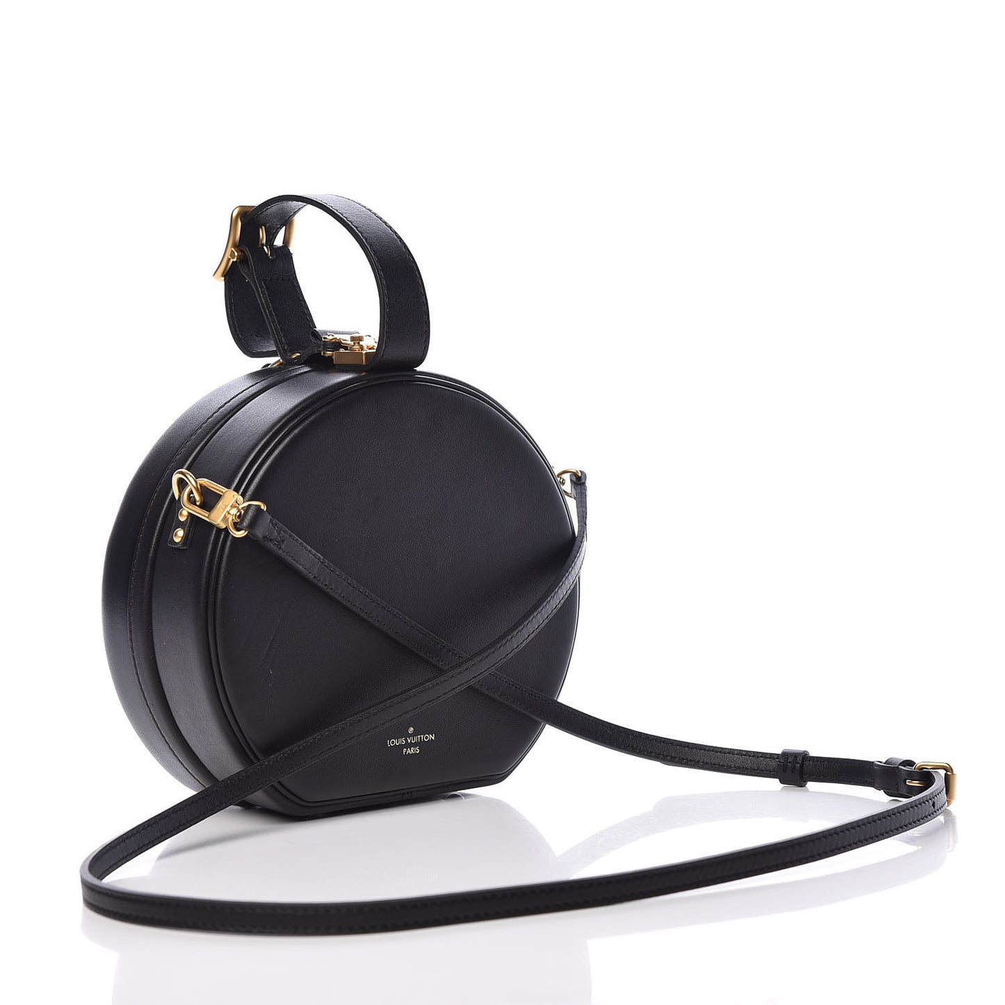 Epi Metallic West Petite Boite Chapeau Black
