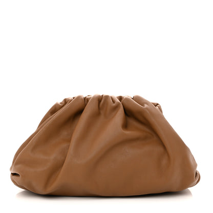 Bottega Veneta Smooth Butter Calf The Pouch Oversized Clutch Cammello 1 of 10