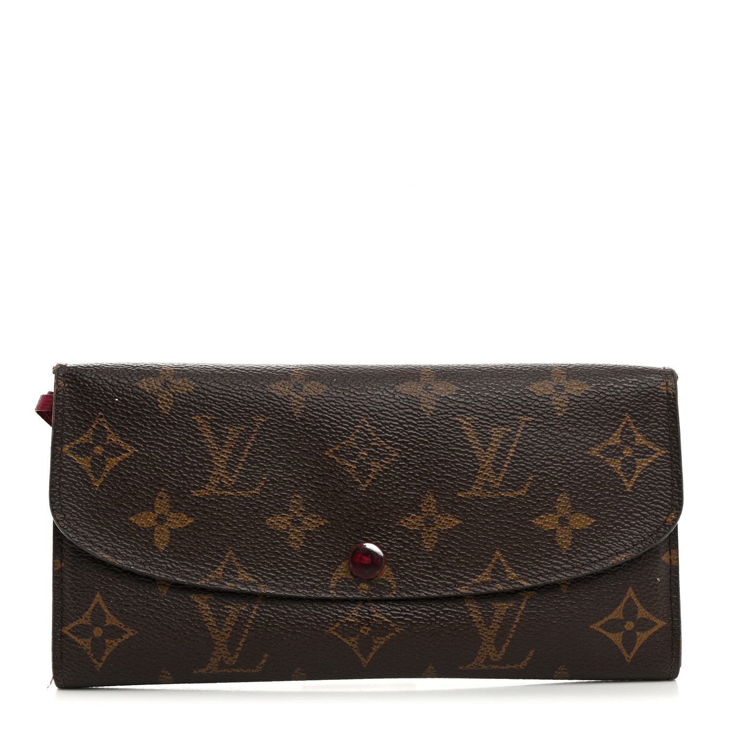 Louis Vuitton Monogram Emilie Wallet Fuchsia 1 of 12
