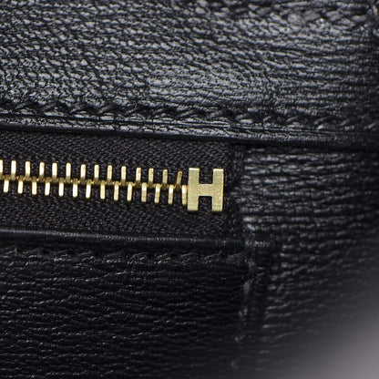 Hermes Matte Alligator Birkin 25 Black 20 of 32