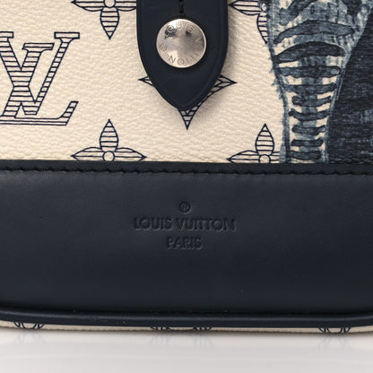 Louis Vuitton Savane Monogram Zebra Chapman Messenger BB White 8 of 11