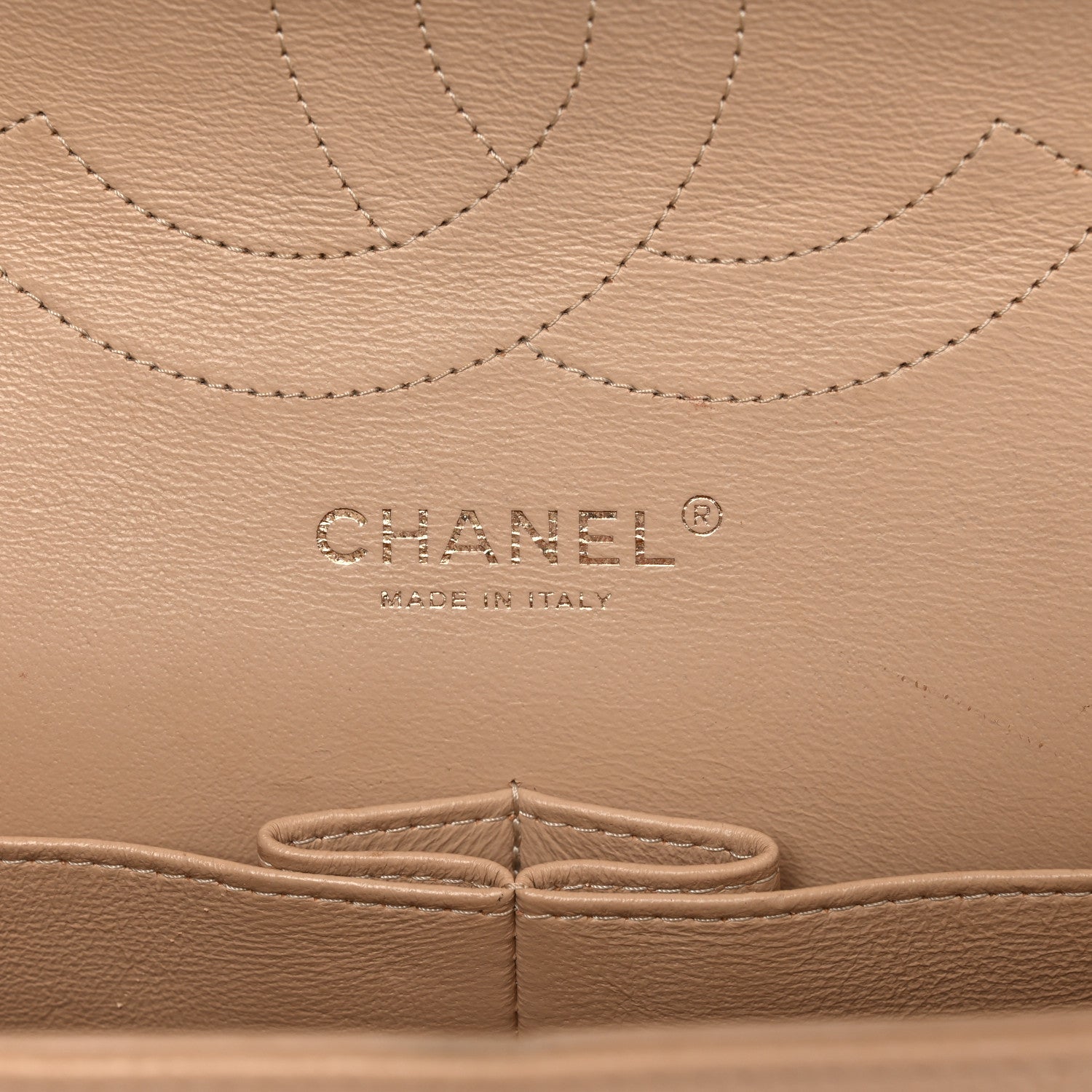 Chanel Caviar Quilted Jumbo Double Flap Beige 6 of 19