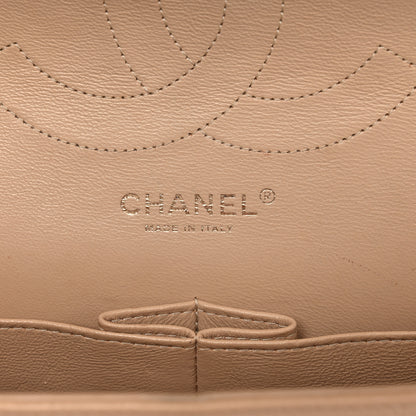 Chanel Caviar Quilted Jumbo Double Flap Beige 6 of 19