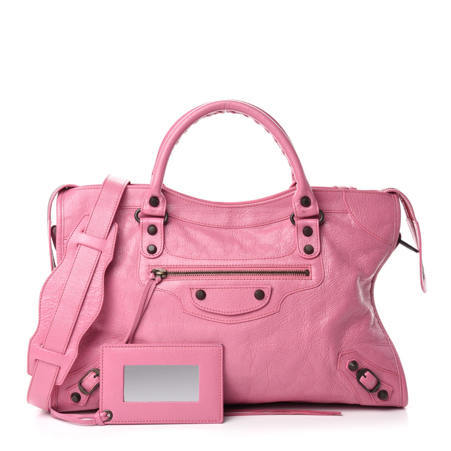 Balenciaga Agneau Classic Hardware City Rose Guimauve 1 of 10