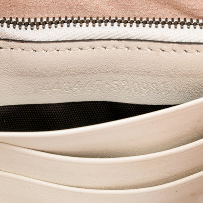 Gucci Calfskin Matelasse Mini GG Marmont Chain Bag White 7 of 13