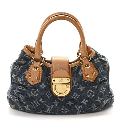 Louis Vuitton Monogram Denim Pleaty Blue 1 of 9