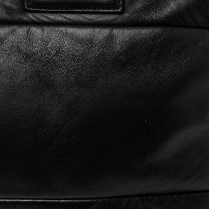 Chanel Lambskin Quilted Medium Coco Cocoon Reversible Tote Black 15 of 19