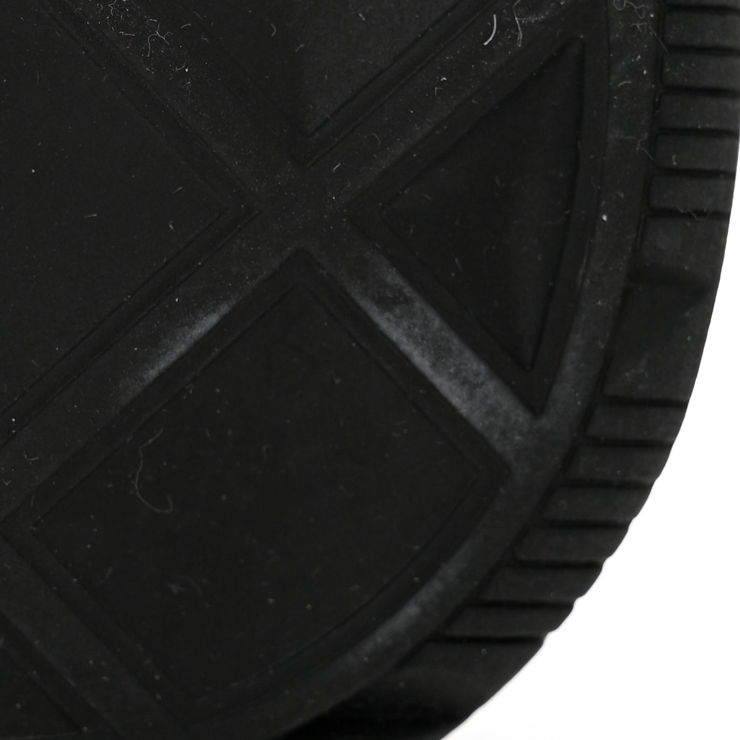 Fabric Suede Calfskin CC Sneakers 37 White