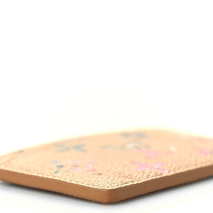 Louis Vuitton Metallic Monogram LV Garden Card Holder Gold 7 of 8