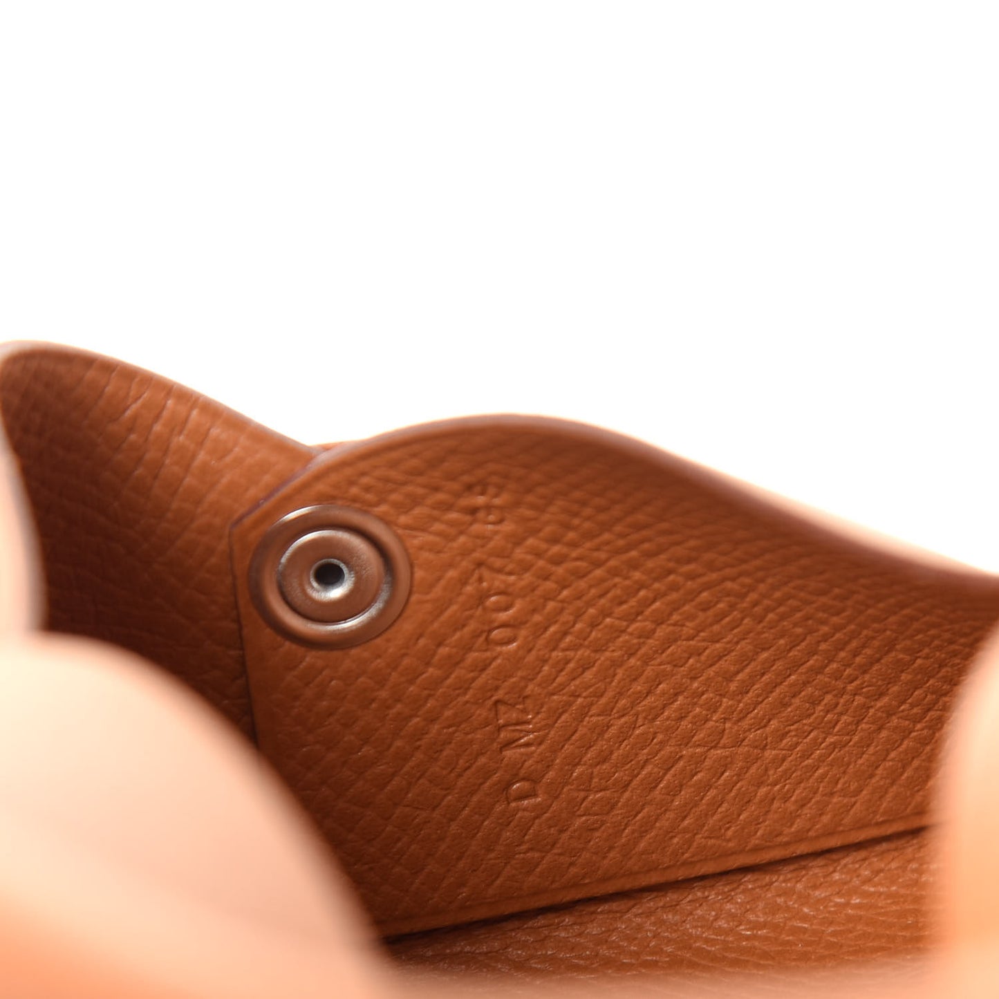 Epsom Calvi Card Case Gold