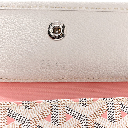 Goyard Goyardine Saint Louis Claire Voie PM White Pink 7 of 11