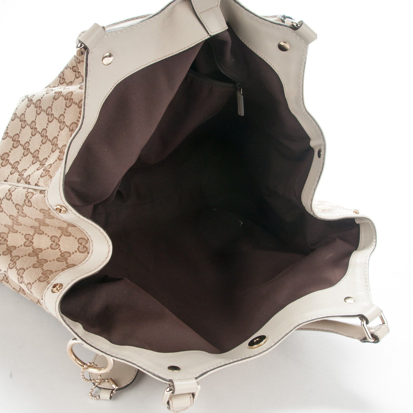 Monogram Large Sukey Tote Off White