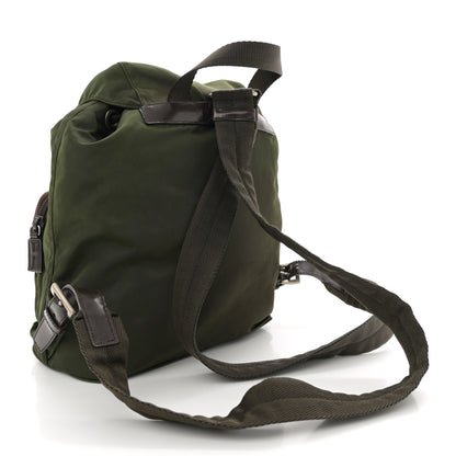 Prada Nylon Vela Small Backpack Militare 3 of 11
