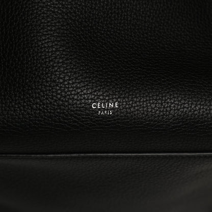 Celine Supple Grained Calfskin Small Long Strap Big Bag Black 6 of 13