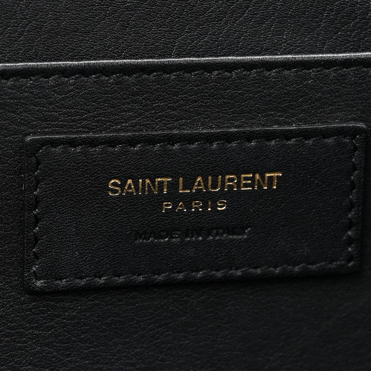 Saint Laurent Calfskin Suede Small Monogram Downtown Cabas Black 5 of 10