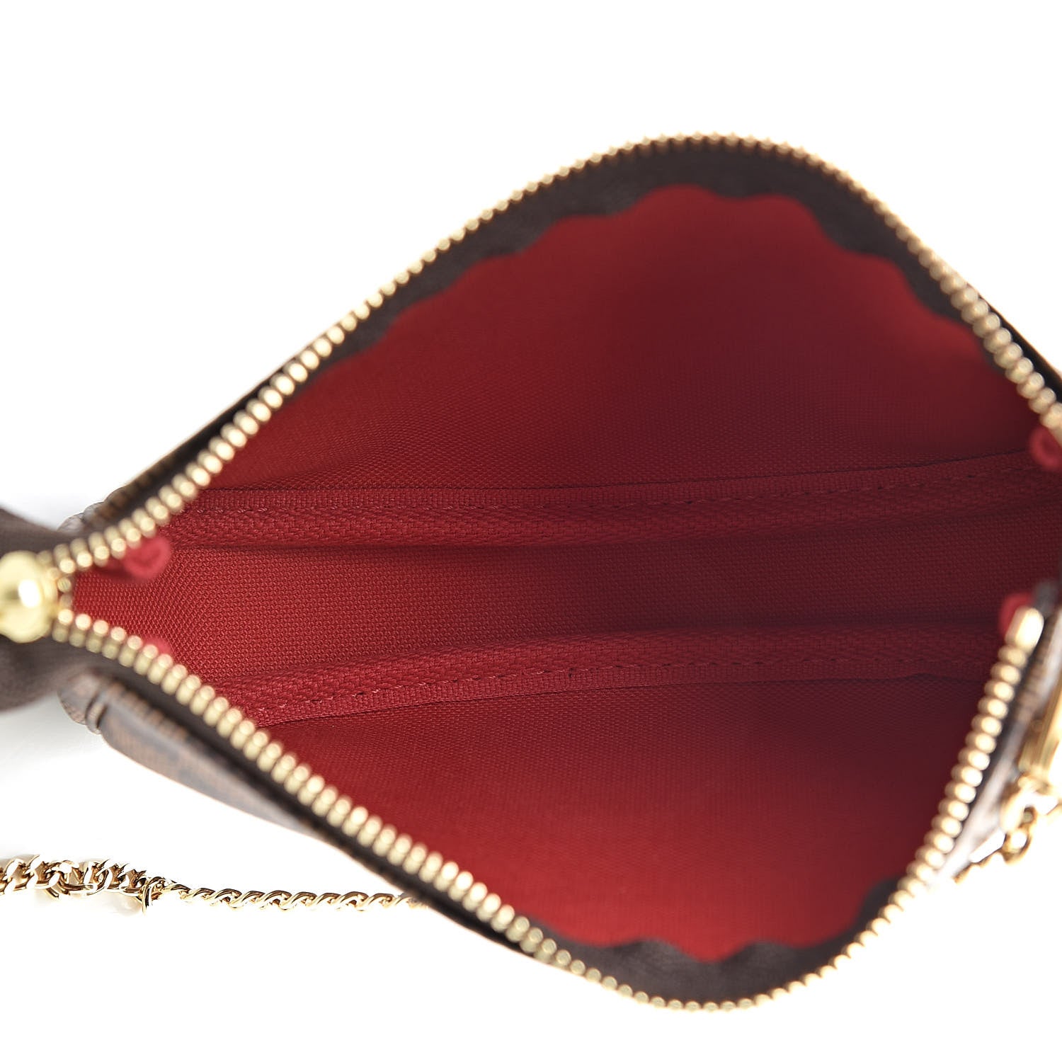 Louis Vuitton Damier Ebene Mini Pochette Accessories 5 of 8