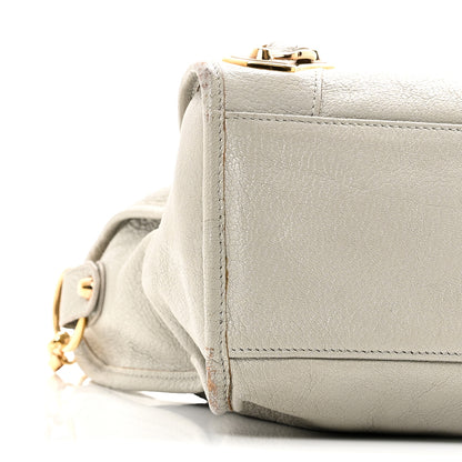 Balenciaga Chevre Gold Metallic Edge Hardware City Gris Glace 9 of 10