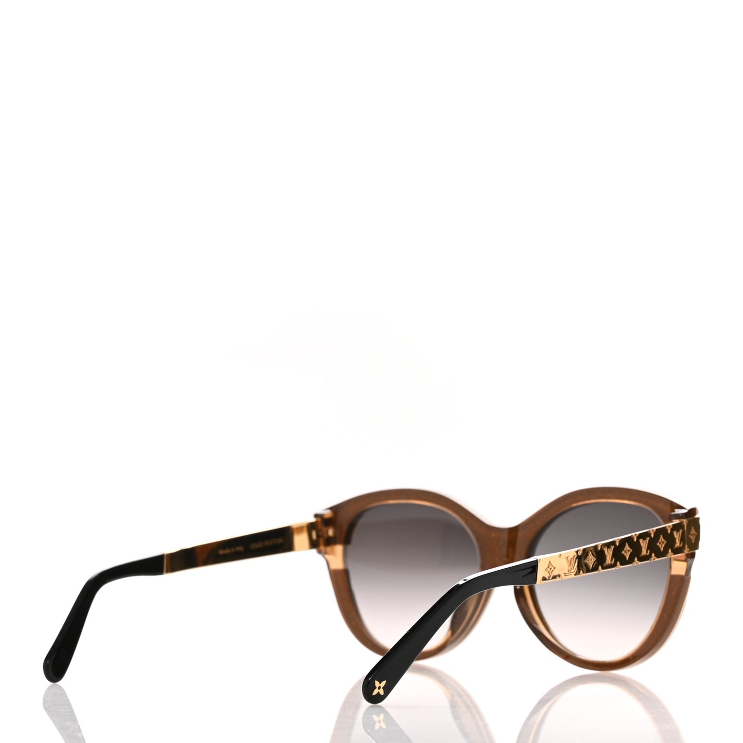 Acetate Petit Soupcon Cat Eye Sunglasses Z1857W Black