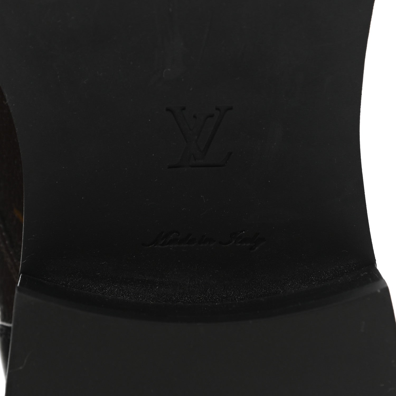 Louis Vuitton Monogram Calfskin Wonderland Flat Ranger Boots 35.5 Black 6 of 9