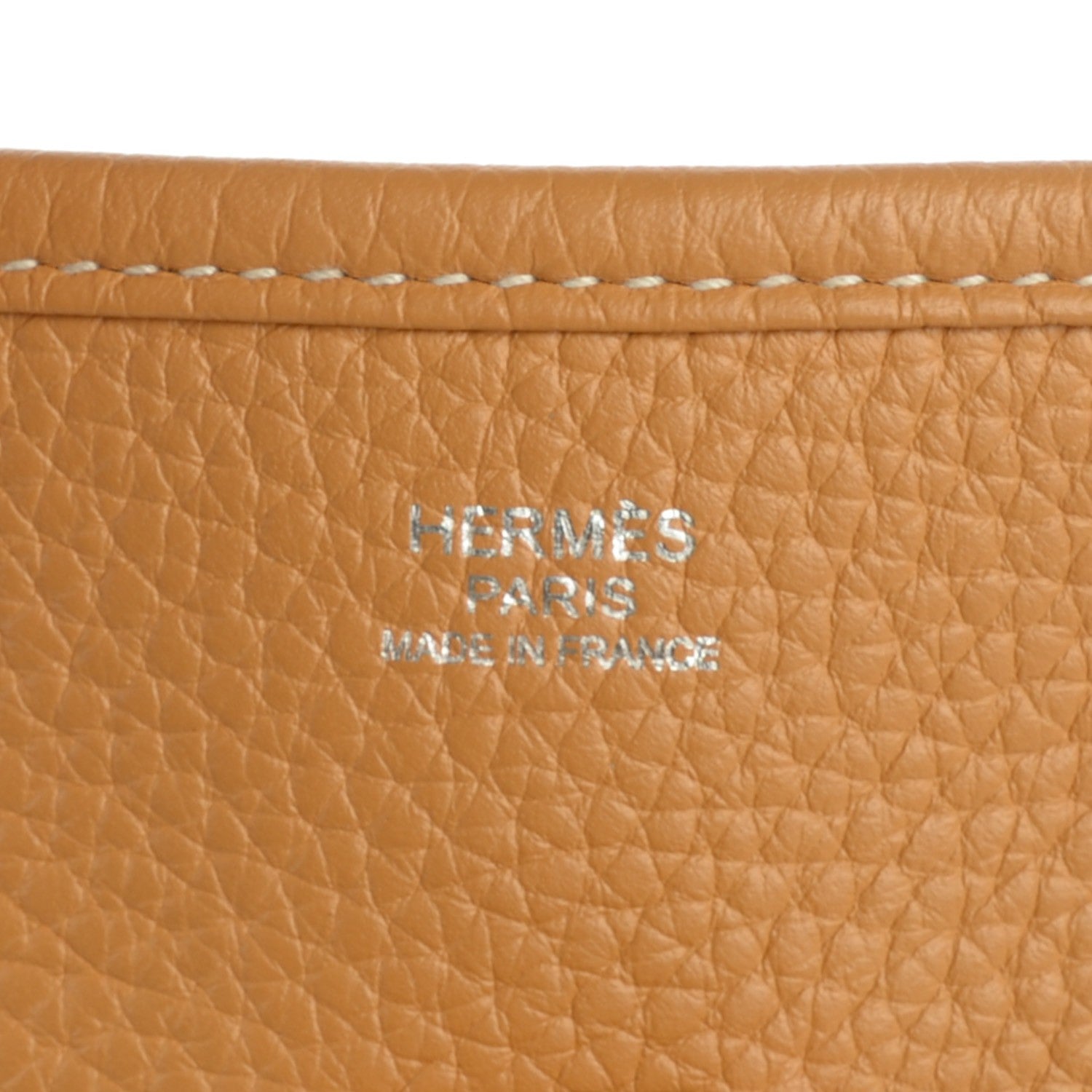 Hermes Taurillon Clemence Evelyne III PM Natural Sable 11 of 16