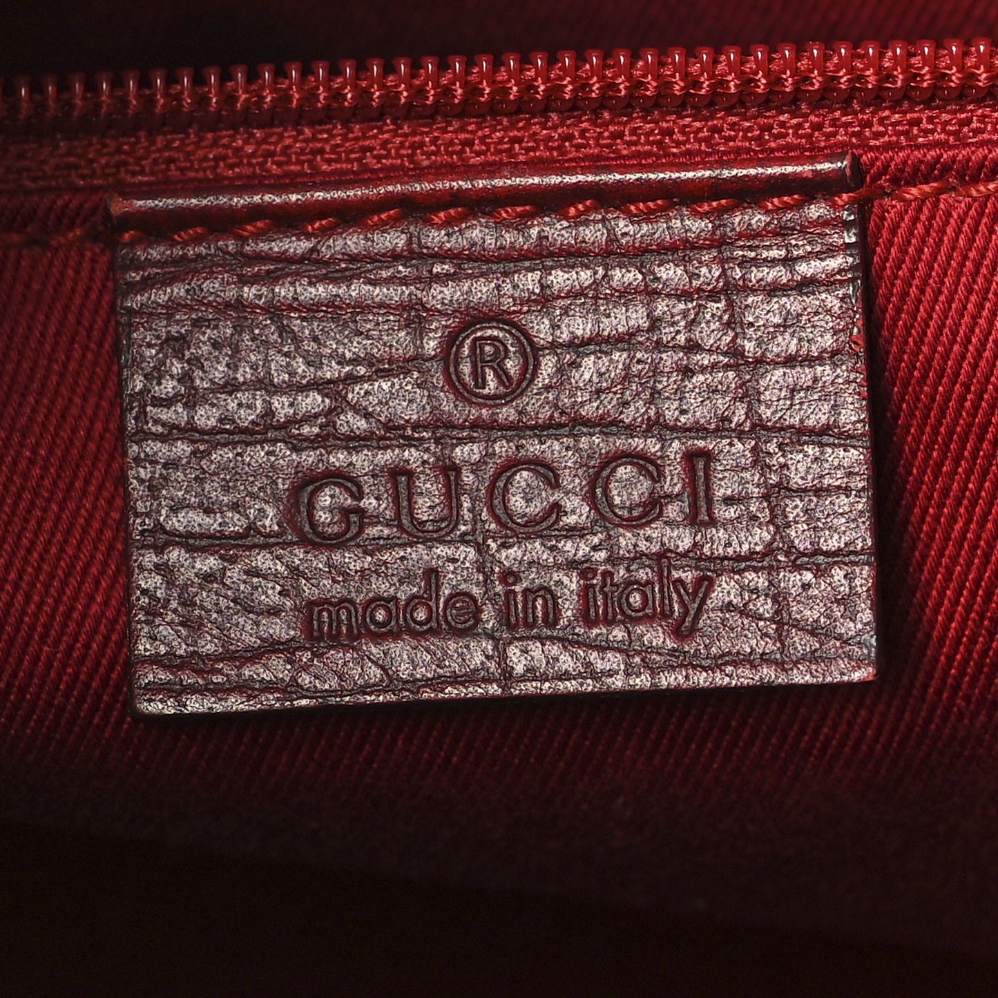 Monogram Small Bardot Bag Red