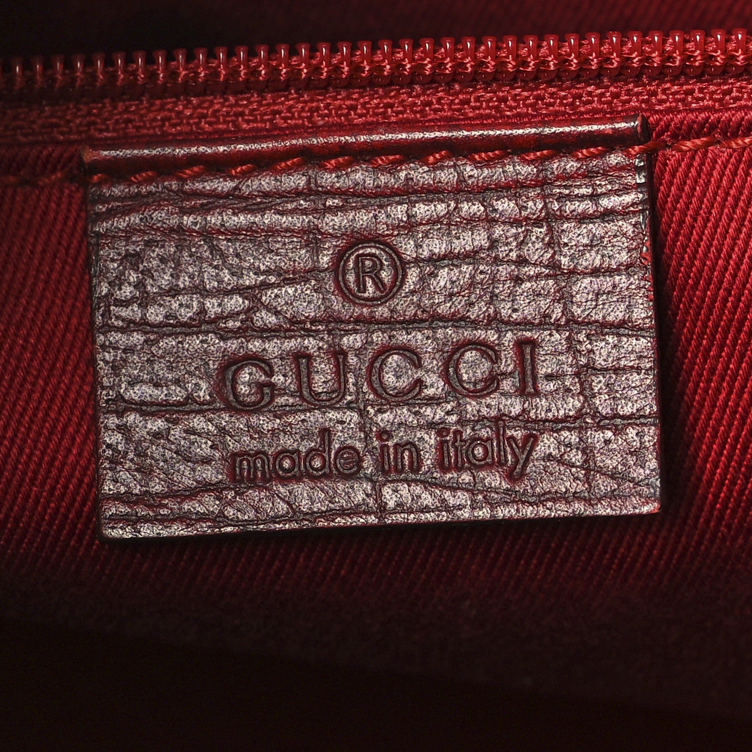 Gucci Monogram Small Bardot Bag Red 6 of 13