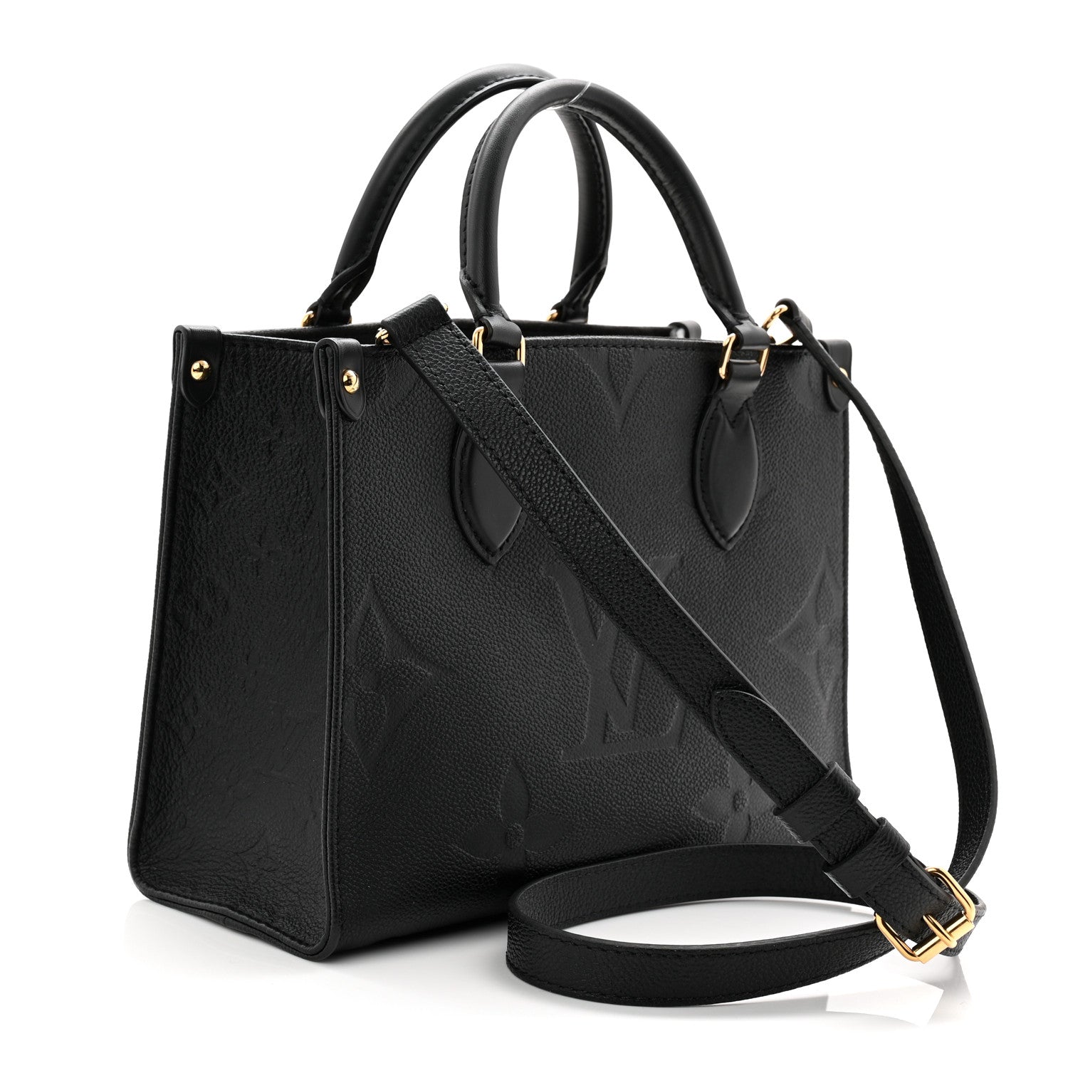 Louis Vuitton Empreinte Monogram Giant Onthego PM Black 3 of 9