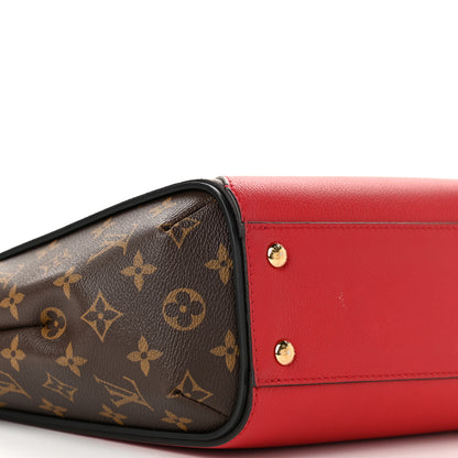 Louis Vuitton Calfskin Monogram Kimono Tote PM Cherry 9 of 11