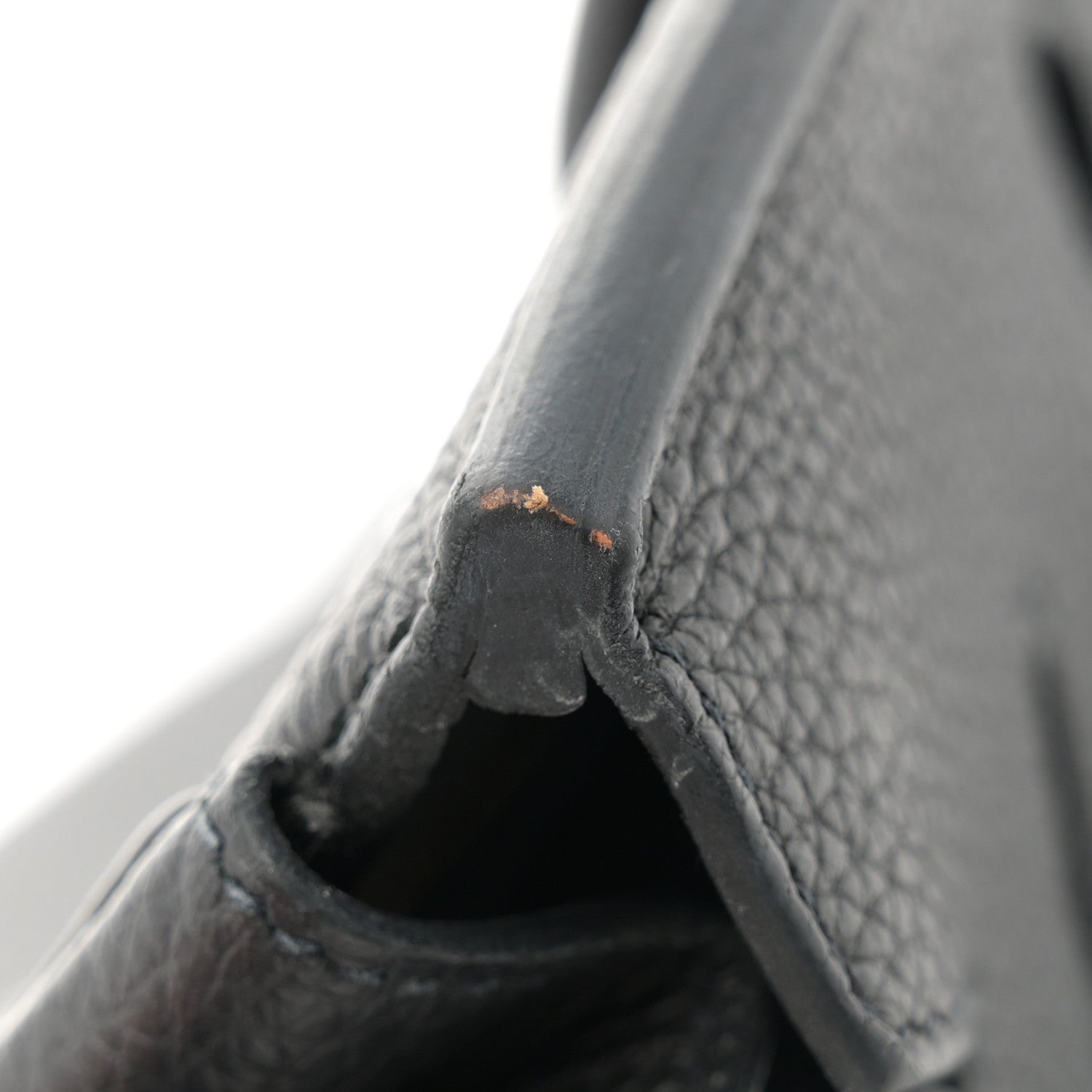 Hermes Taurillon Clemence Birkin 25 Etain Black 12 of 13