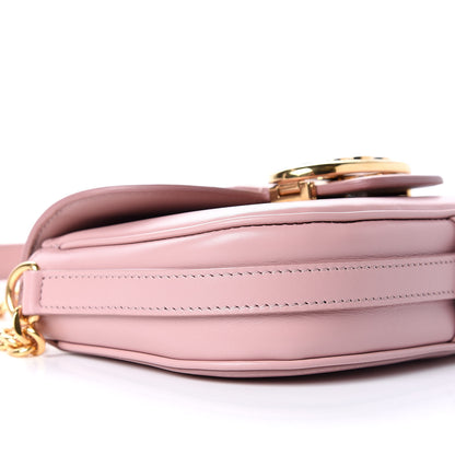 Celine Shiny Calfskin Small Chain Maillon Triomphe Vintage Pink 7 of 10