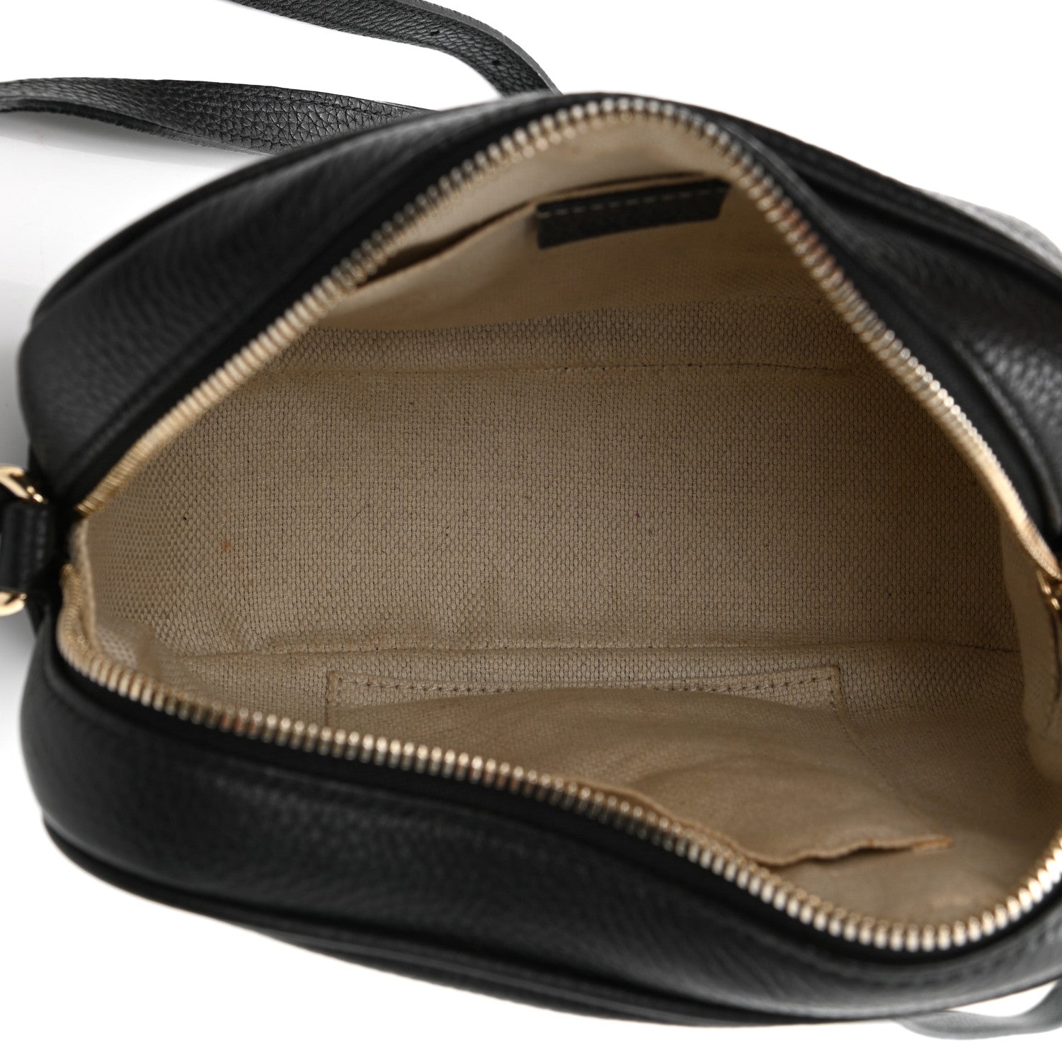 Gucci Pebbled Calfskin Small Soho Disco Bag Black 5 of 11