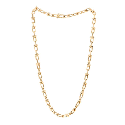 Tiffany 18K Yellow Gold Small HardWear Link Necklace 3 of 4