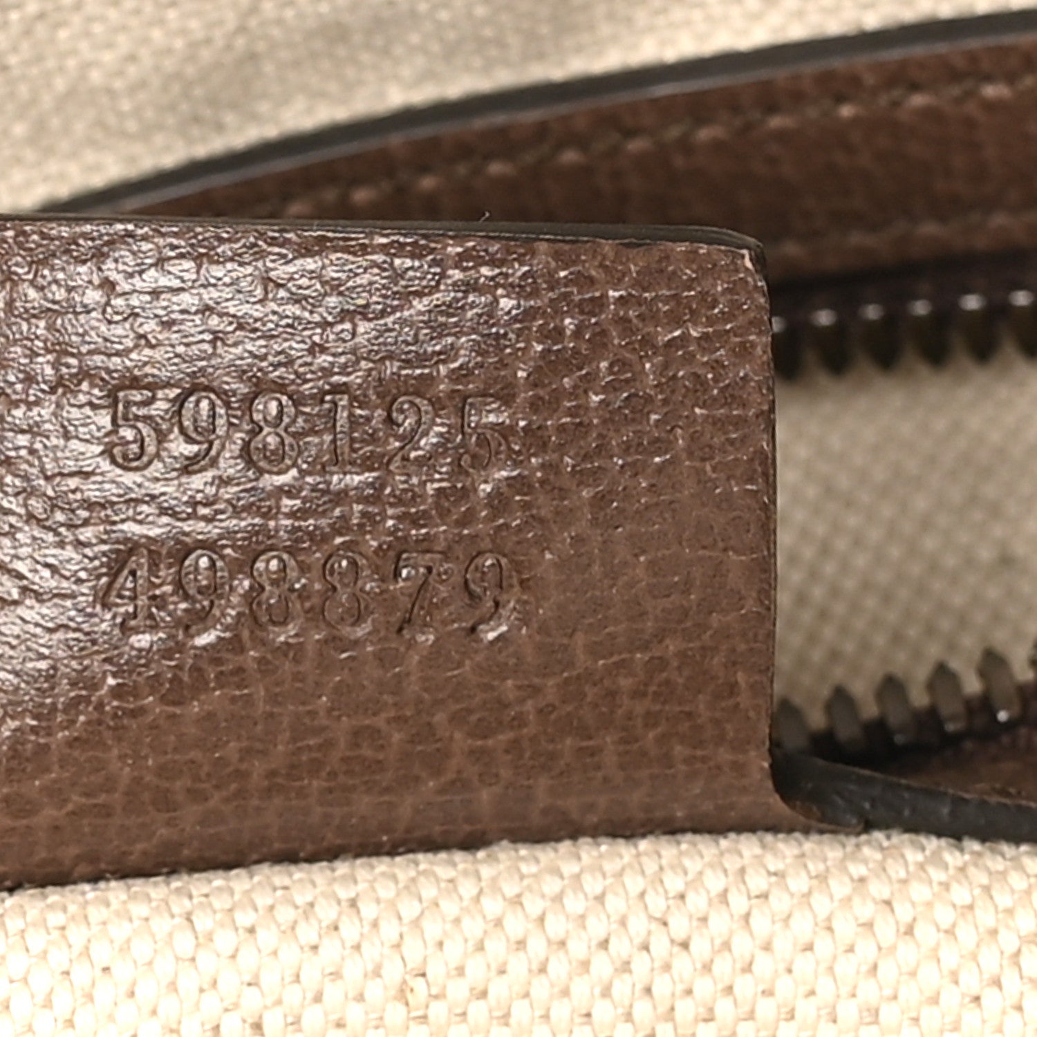 Gucci GG Supreme Monogram Web Small Ophidia Half Moon Hobo Brown 7 of 10
