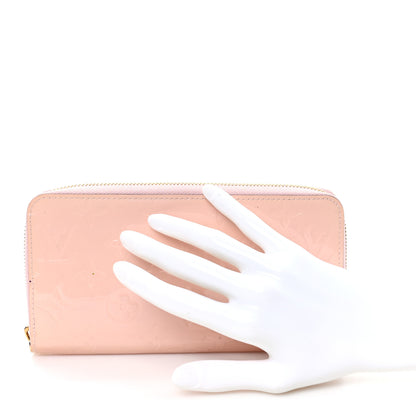 Louis Vuitton Vernis Zippy Wallet Rose Ballerine 2 of 7