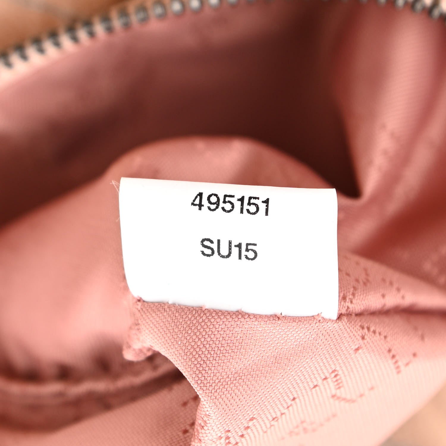 Stella McCartney Shaggy Deer Quilted Falabella Tote Powder 7 of 11