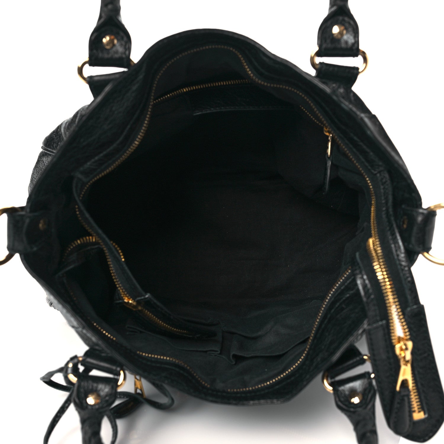 Balenciaga Agneau Giant 12 Gold Hardware Velo Black 4 of 9